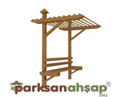 70336 - Ahap Pergole Bank - 150(L)x200(W)x250(H) cm